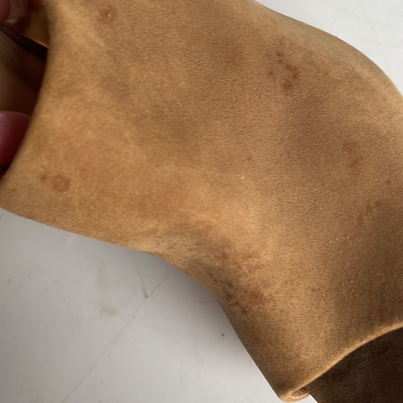 COACH HOLLIE KID SUEDE Wedges SHOES Open Toe-SZ 6 - Picture 15 of 15